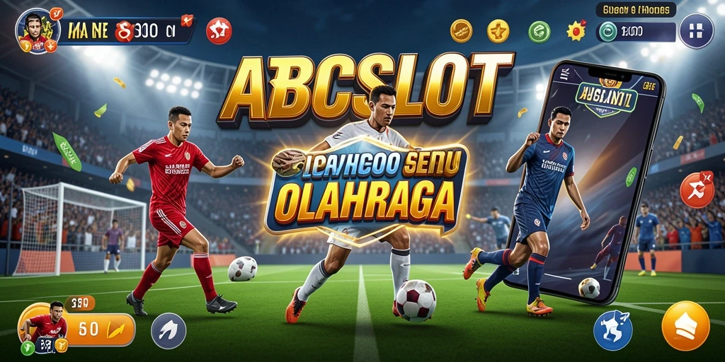 Tampilan menegangkan dari gameplay olahraga di ABCSLOT
