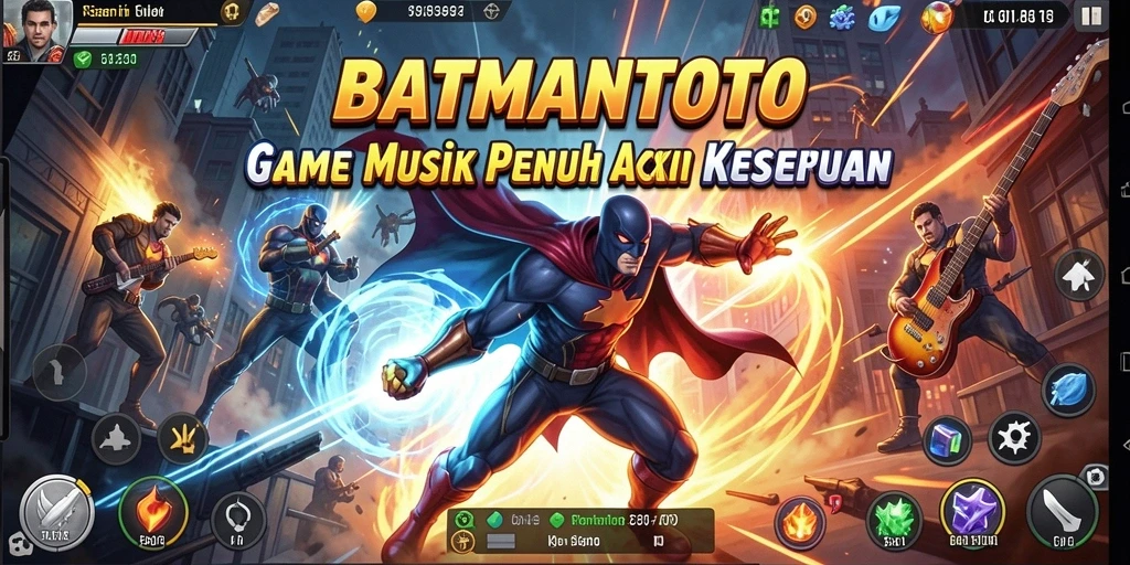 Tampilan menarik dari gameplay BATMANTOTO yang penuh musik dan keseruan.