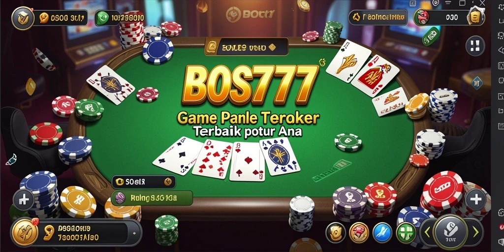 Screenshot utama menampilkan gameplay seru dari BOS777.