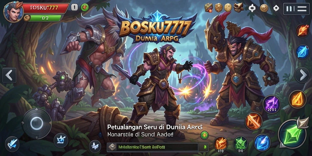 Screenshot gameplay menampilkan aksi seru di dunia ARPG.