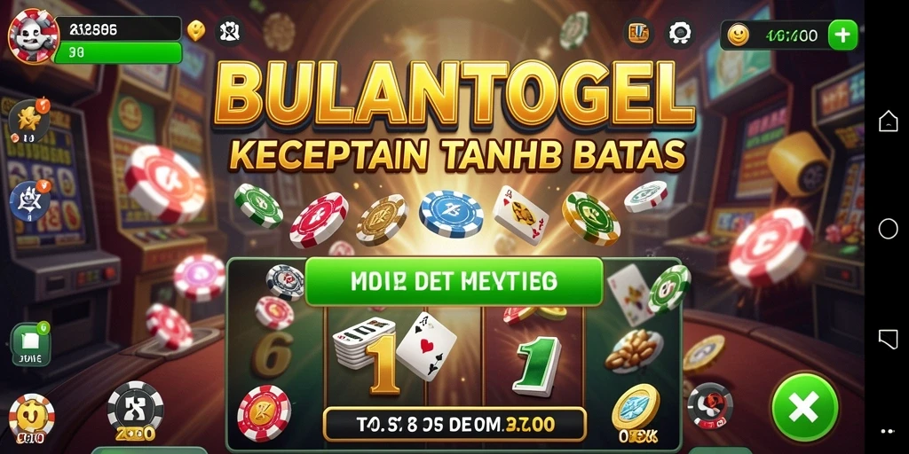 Tampilan gameplay menarik dari BULANTOGEL saat balapan.