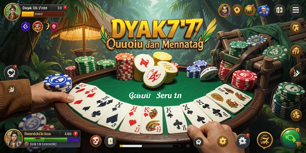 Screenshot gameplay QiuQiu di DAYAK777 yang menyenangkan.