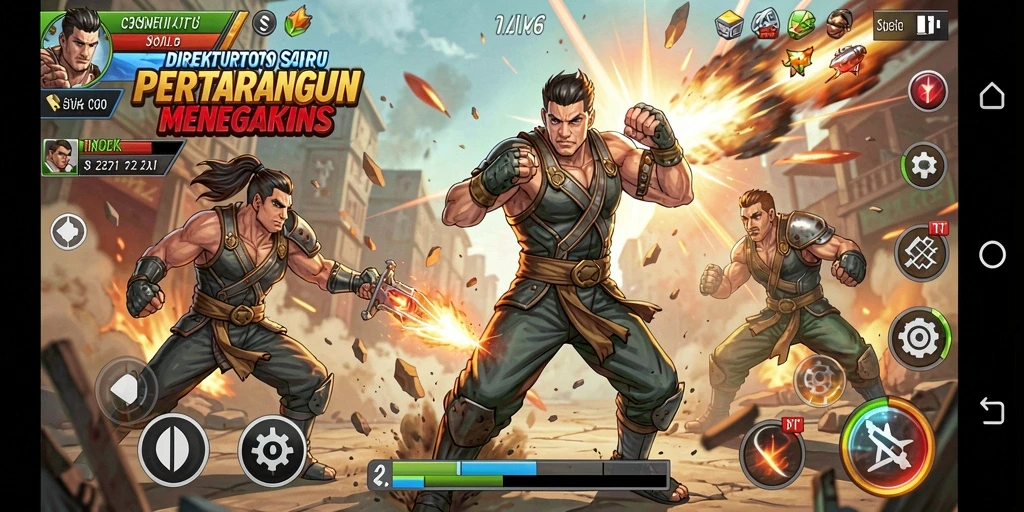 Gameplay seru dalam pertarungan epik di DIREKTURTOTO.