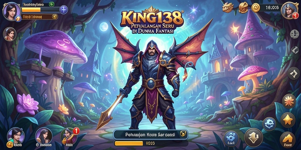 Tampilan gameplay KING138 yang penuh aksi dan petualangan seru.