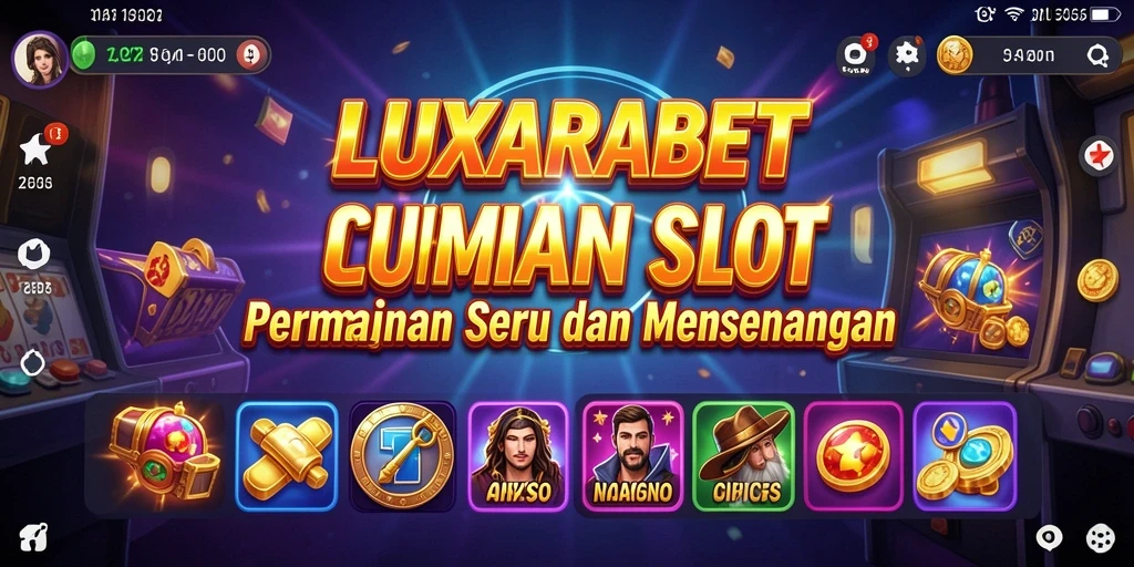 Gameplay menegangkan saat bermain slot di LUXARABET.