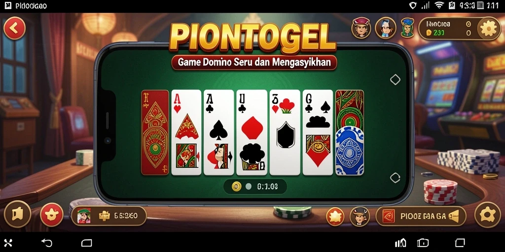 Tampilan gameplay PIONTOGEL yang menegangkan dan seru.