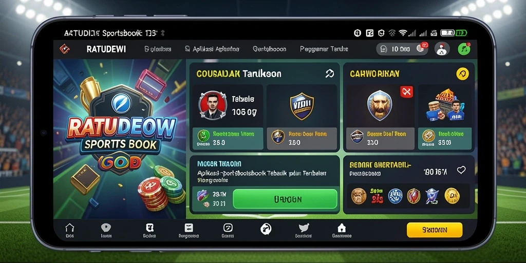 Screenshot utama gameplay RATUDEWI menampilkan pengalaman taruhan yang seru.