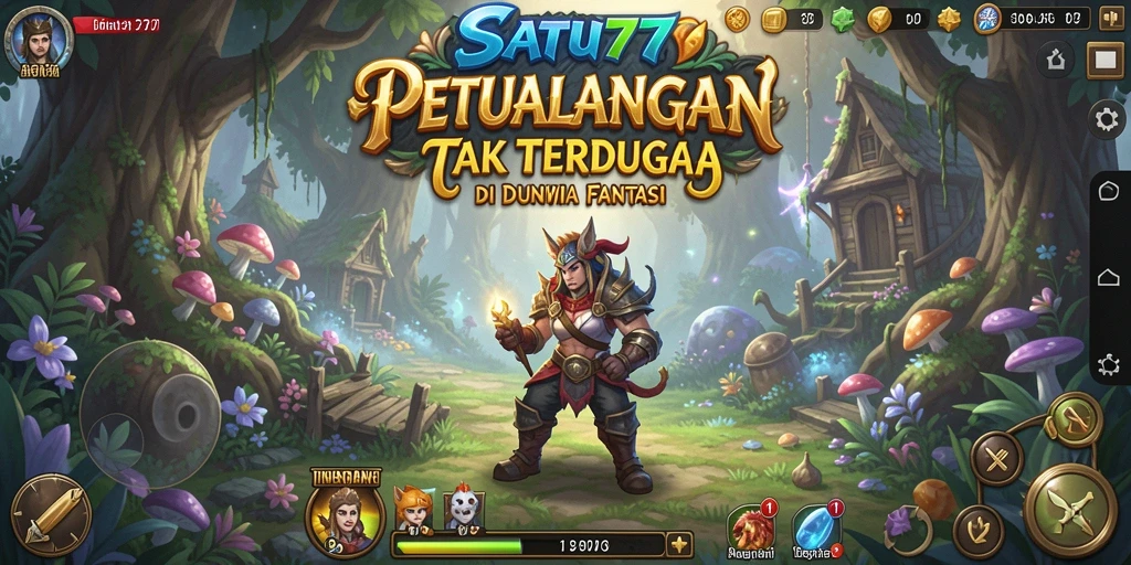 Gameplay SATU77 menunjukkan aksi petualangan yang mendebarkan.
